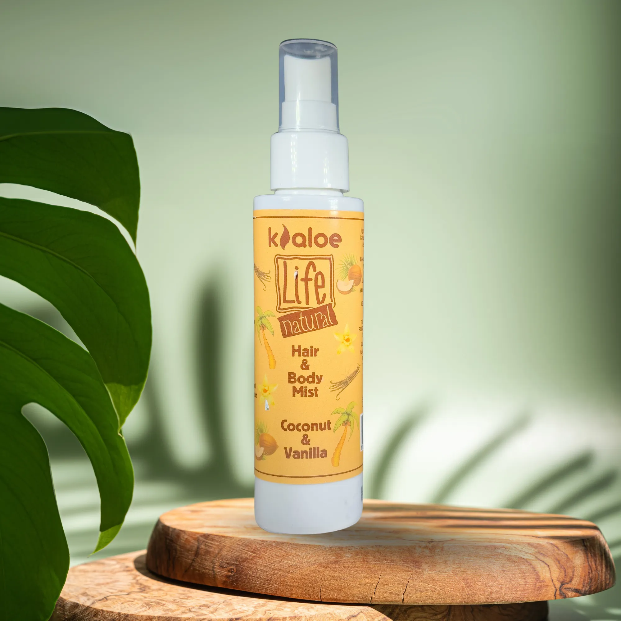 Hair and Body Mist Coconut and Vanilla